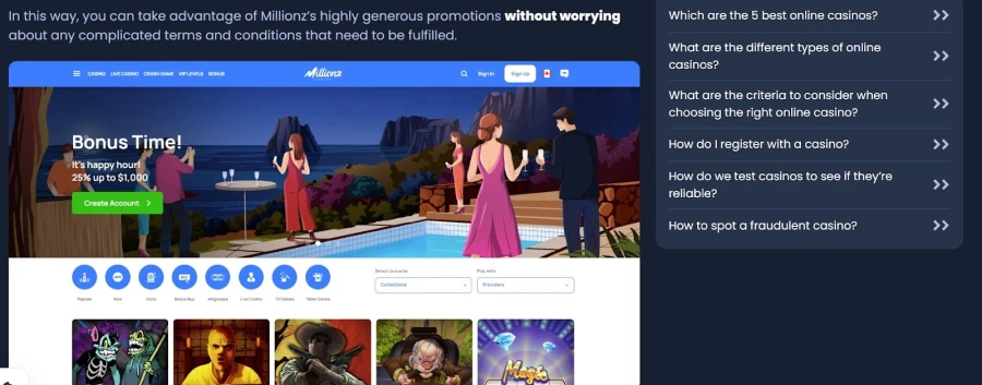 Jeux Casino en Ligne